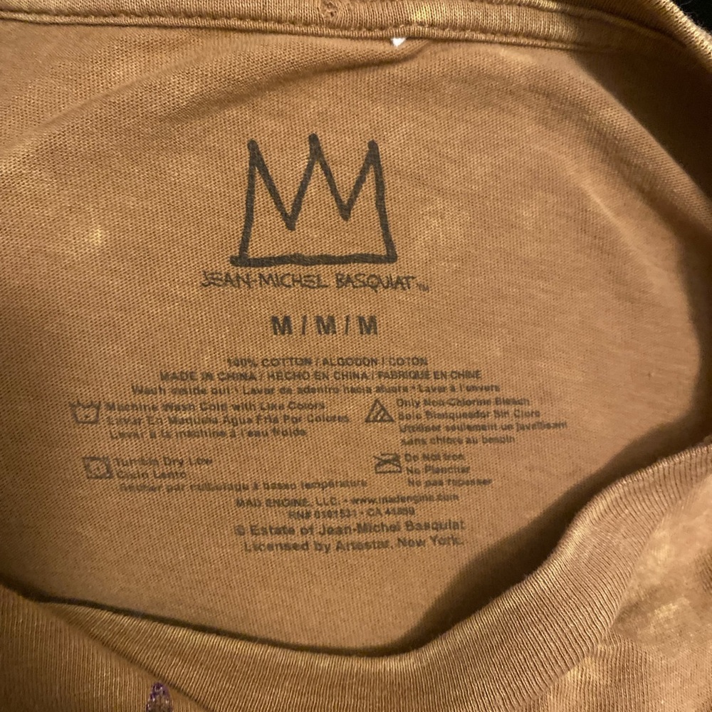 Jean Michael Basquit crop T-Shirt - Picture 4 of 4